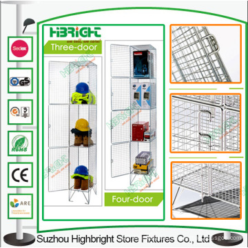 Zinc Wire Mesh Ocho Compartment Locker